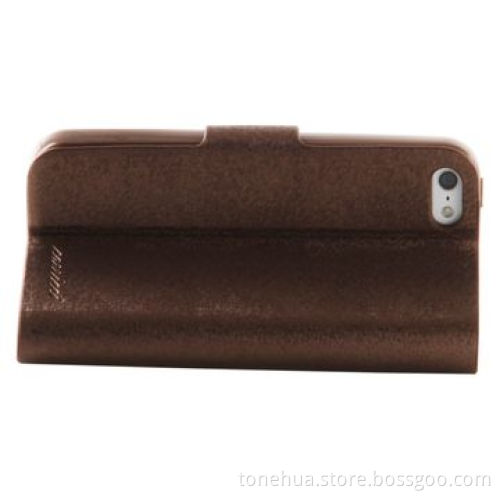 Genuine Mink Leather Case with Wallet Style, for iPhone 4